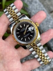 SEIKOJUST | TWO TONE Black Dial