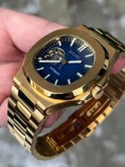 NAUTIKO DARK BLUE- GOLD OPEN HEART - Image 2