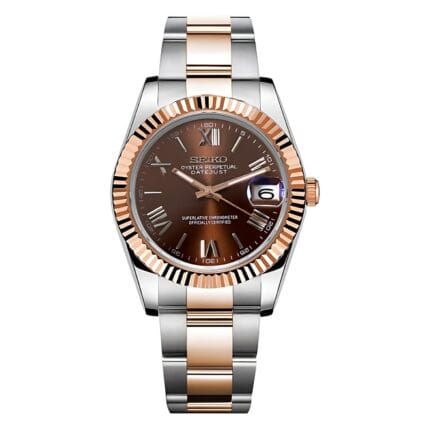 SEIKOJUST | ROMAN TWO-TONE CHOCOLATE
