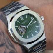 NAUTIKO DARK GREEN- OPEN HEART