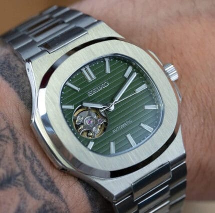 NAUTIKO DARK GREEN- OPEN HEART