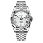 SEIKOJUST | ROMAN WHITE-SILVER