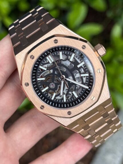Royal SEIKOAK | ROSE GOLD SKELETON