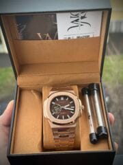 NAUTIKO ROSE GOLD OPEN HEART STOCK - Image 5