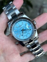 SEIKOJUST SKY-DWELLER ICE BLUE