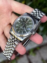 SEIKOJUST SKY-DWELLER OLIVE DIAL - Image 2