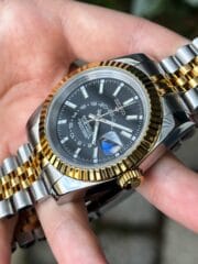 SEIKOJUST SKY-DWELLER TWO TONE BLACK DIAL - Image 2