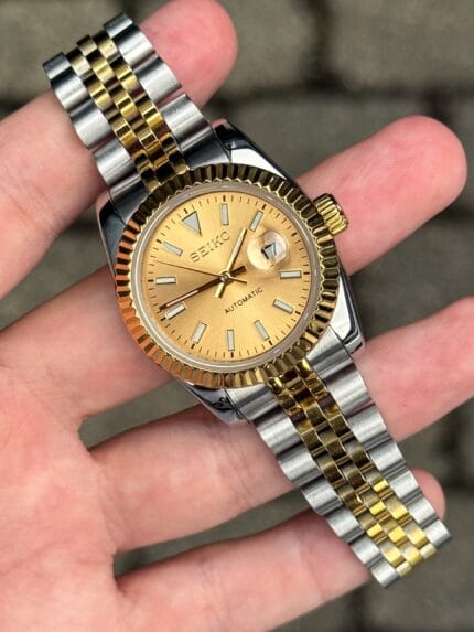 LADYJUST TWO TONE CHAMPAGNE DIAL