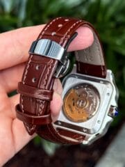 SANTEIKO Brown Dial Leather Strap - Image 3