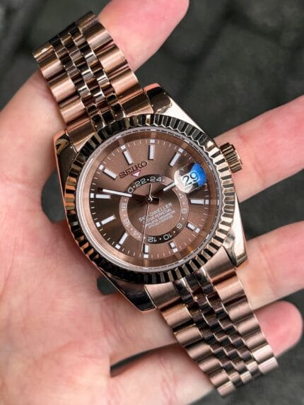 SEIKOJUST SKY-DWELLER RG CHOCO