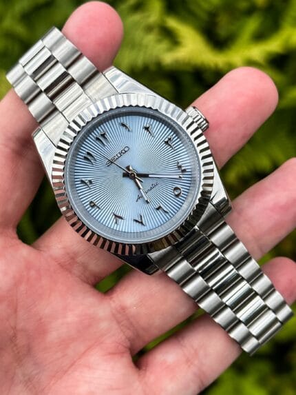 SEIKOJUST PRESIDENT SKY ARABIC BLUE