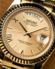 SEIKO MOD Day-Date Gold - imagine 2