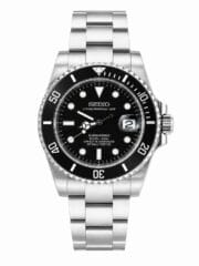 SEIKOMARINER CLASSIC BLACK ST