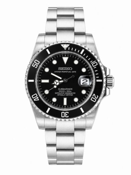 SEIKOMARINER CLASSIC BLACK ST